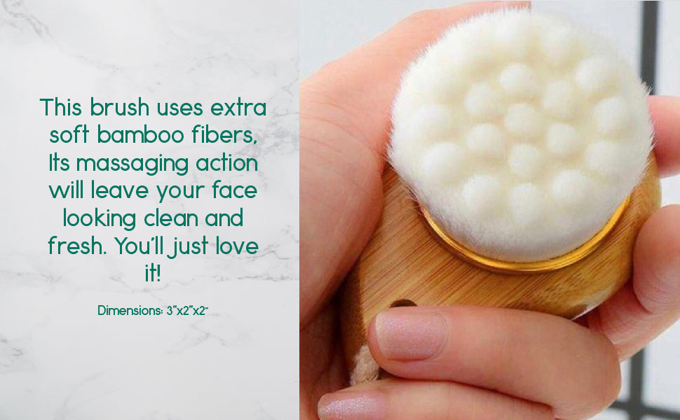 EcoPure Bamboo Skin Brush