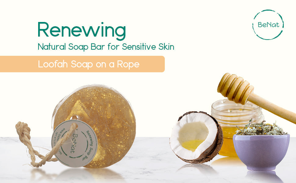 Chamomile honey soap bar