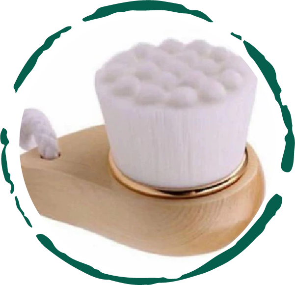 EcoPure Bamboo Skin Brush