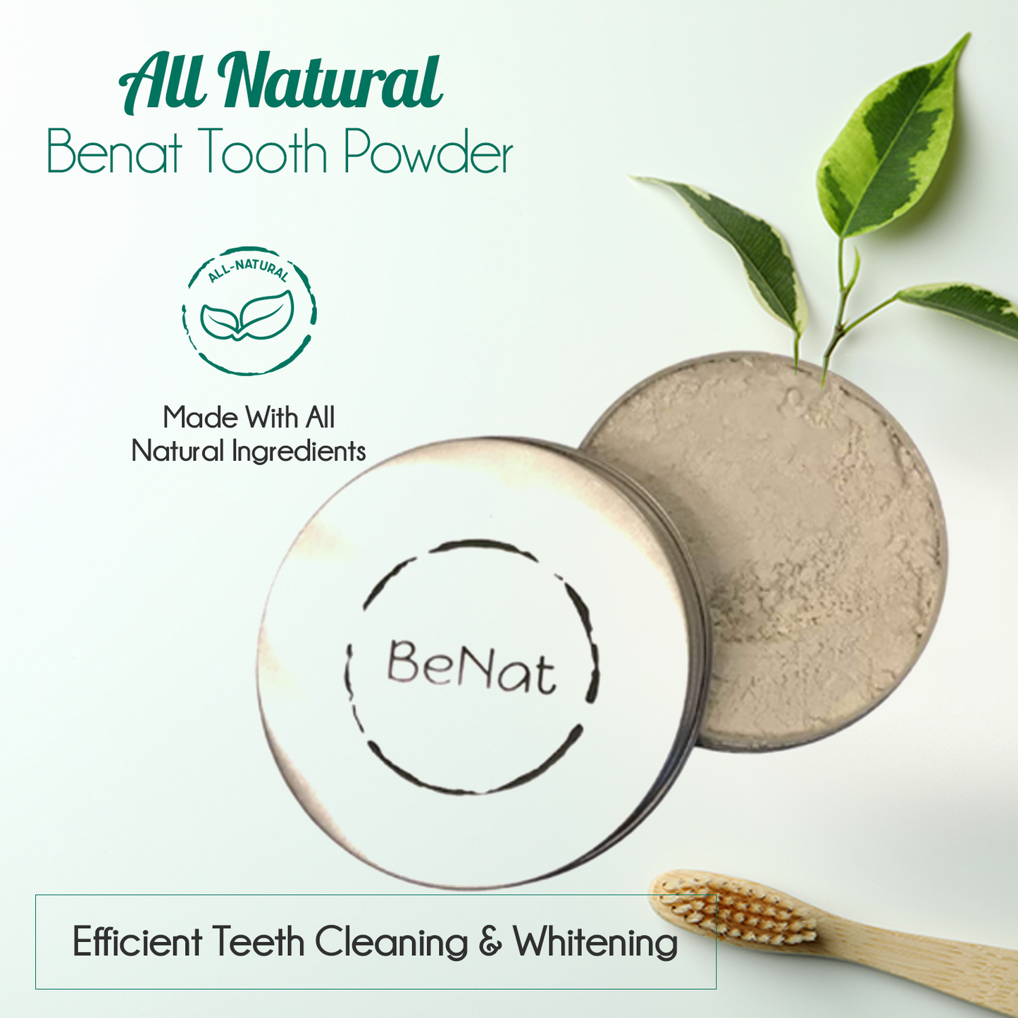 Nature's Polish Tooth Powder