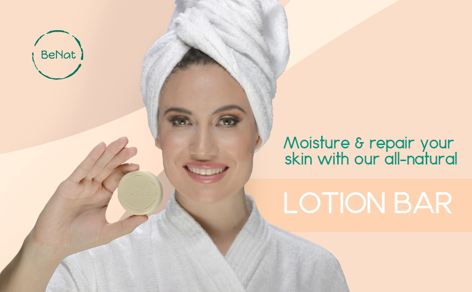 Moisturising lotion bar