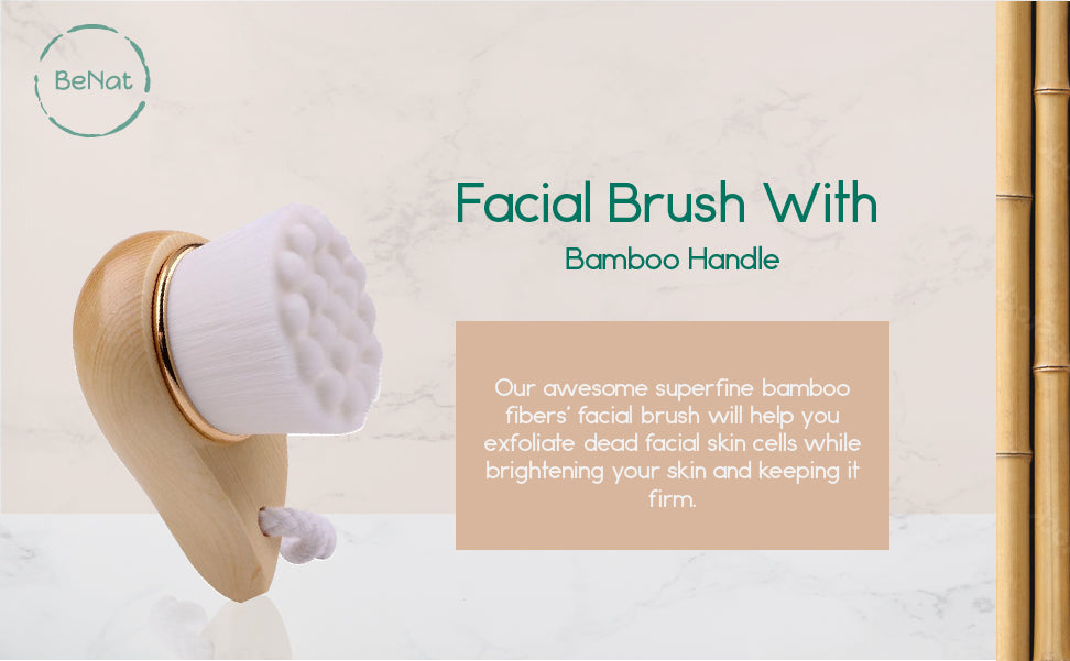 EcoPure Bamboo Skin Brush