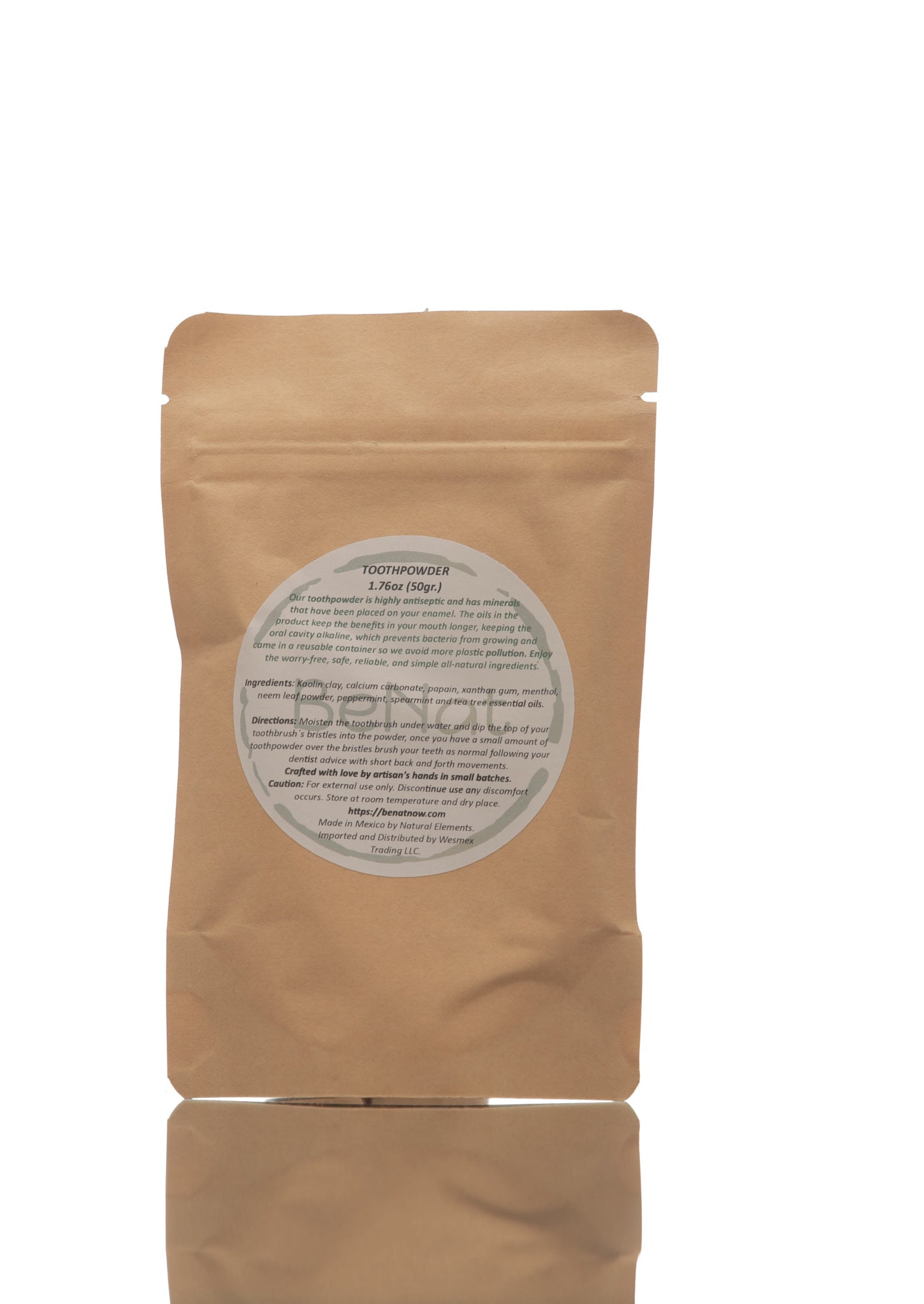 Nature's Polish Tooth Powder