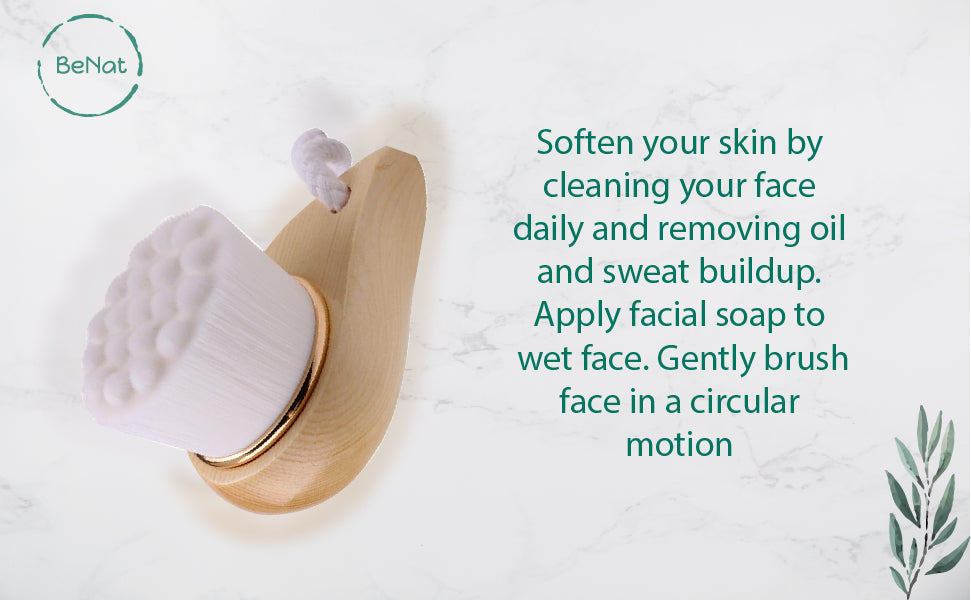 EcoPure Bamboo Skin Brush